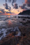 Ultime luci di tramonto. Capo Vaticano