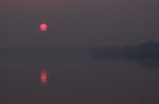 tramonto sul PO