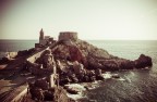 Posto tre versioni di Portovenere - Vista su san Pietro