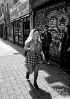 A punk girl
