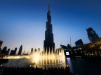 Le fontane del burj khalifa