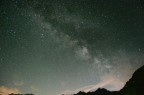 prima prova della Via Lattea con la Nikon d7100 18mm f3.5 20 sec 4000iso