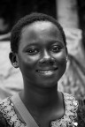 Giovane ivoriana