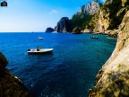 Veduta della costiera caprese da un punto di ripresa "proibitivo".