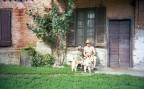 father and son... with dog ;/) lens