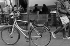 La bicicletta.