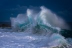 Onda di mareggiata nel Mar Ligure