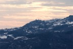 Tramonto, dal monte Amiata