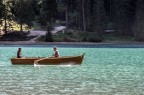 Lago di Braies, una coppietta in barca. Commenti e critiche sempre graditi
