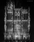 La facciata principale della cathdrale de Notre-Dame de Strasbourg.