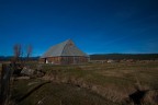 Fienile della steppa Oregonense
