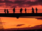 Tramonto ..... ultimi scorci di vita quotidiana