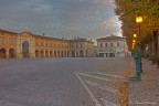 Piazza Isola Dovarese HDR