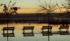 Scatto effettuato dopo gli effetti di una esondazione del lago di Varese.