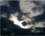 il sole tra le nuvole