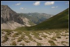 discesa verso il lago di Pilato