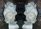 Scultura in piombo elaborata