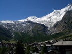 Saas Fee, Vallese, Svizzera Agosto 2004