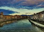 Rientro al tramonto