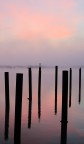 Alba sul delta del Po