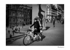 Ciclista a Parigi