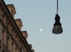 Luna e lampione Luna e lampione