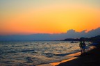 Lovers at sunset