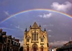 Arcobaleno sull'abbazia