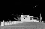 B&amp;W.   Cesenatico porto canale.