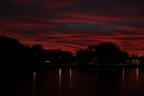 Tramonto al parco Forlanini