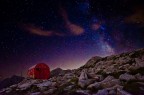 notte al bivacco Guiglia, Alpi Marittime