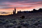 Alba pastello nei pressi di Totem pole nella Monument valley... Un altro scorcio di un avventura indimenticabile in luoghi unici immersi in una natura dai colori pi variegati