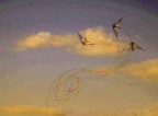 Flying..