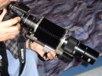Canon 350D, tubi Prolunga Admiral, Anello adattatore Olympus OM con soffietto e Tleobiettivo 200mmm focale 4