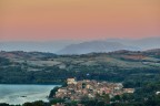 Ultime luci su Anguillara Sabazia