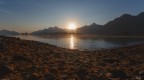 Tramonto sul fiordo
