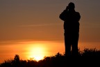 fotografando il tramonto