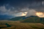 Alba sul Piano Grande dei Castelluccio