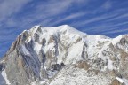 Monte Bianco dalla terrazza panoramica di Punta Helbronner, estate