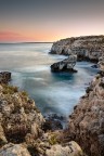 Tramonto dalla costa sud/est di Siracusa