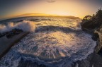 Spiaggetta con fisheye