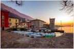 Una sera d'inverno ... Cassone lago di Garda