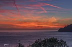 Tramonto sul mar Ligure. visto da Vernazza.2