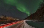 Aurora on the road