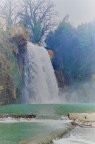 La cascata.