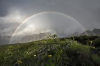 Arcobaleno al passo Giau