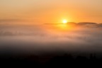 alba in Val d'Orcia