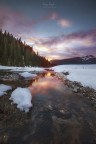 Di fronte l'attesa...alle spalle il regalo. ecco quello che  successo in val venerai che per chi conosce  il luogo dove fotografare le pale di san martino..ed invece :)