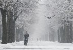 verso casa in bici...