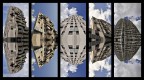 In the sky
